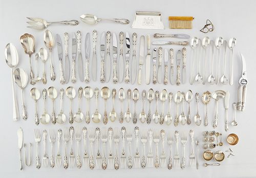 ASSORTED STERLING SILVER FLATWARE 37eb3c