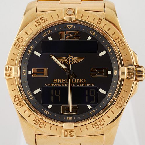 LIMITED EDITION 18K GOLD BREITLING