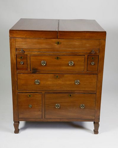 ENGLISH MAHOGANY BEAU BRUMMEL,