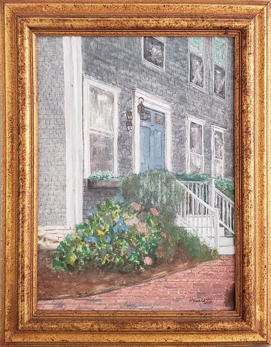 MARCUS GOULDING NANTUCKET OIL PAINTING,