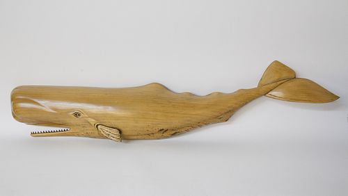 BILL ROWE HAND CARVED WOOD SPERM