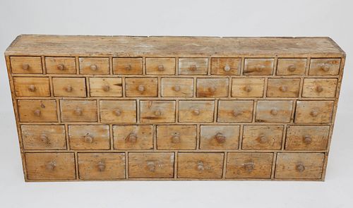 40 DRAWER PINE APOTHECARY CHEST  37ec47