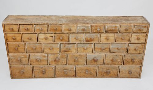 40 DRAWER PINE APOTHECARY CHEST,