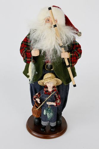 SANTA CLAUS GOES FISHING CHRISTMAS