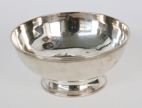 VICTORIAN STERLING SILVER BOWL  37ecb4