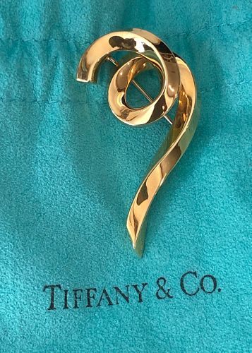 TIFFANY CO 18K YELLOW POLISHED 37ecca