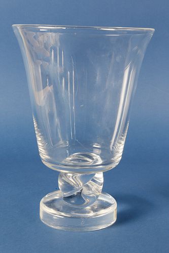 SIGNED STEUBEN CLEAR CRYSTAL OVERSIZED 37ecf1