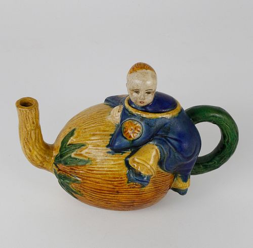 19TH C CHINESE GLAZED EARTHENWARE 37ed40