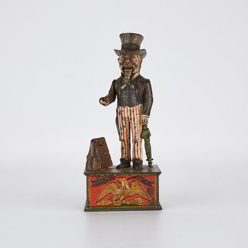 UNCLE SAM MECHANICAL BANK CA. 1886Shepard