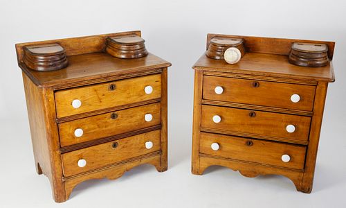 PAIR OF 19TH CENTURY PINE YOUTH 37eed6