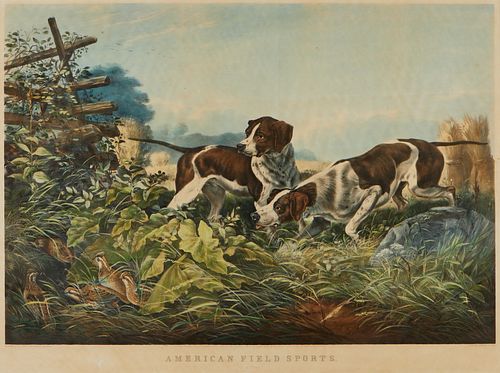 CURRIER IVES AM FIELD SPORTS 37eee5
