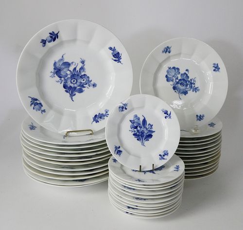 SET OF 37 ROYAL COPENHAGEN DENMARK