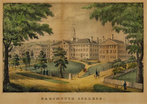 CURRIER & IVES "DARTMOUTH COLLEGE"