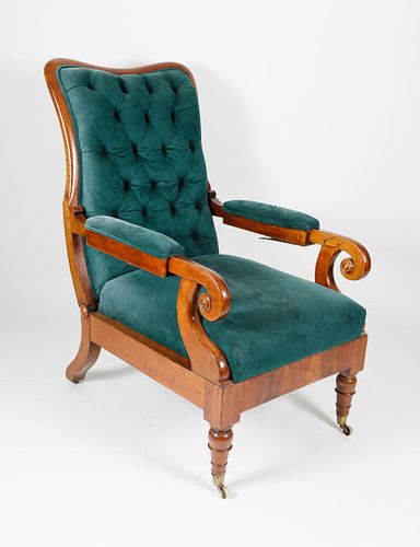 REGENCY MAHOGANY RECLINING ARMCHAIRRegency 37ef66