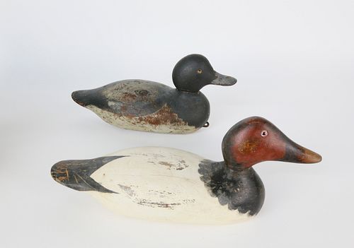 TWO DUCK DECOYSTwo Duck Decoys