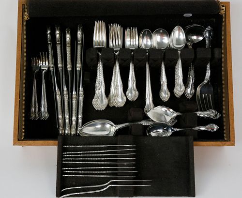 94 PIECE GORHAM STERLING SILVER 37f0e2