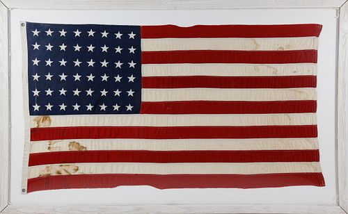 VINTAGE 48 STAR AMERICAN FLAG,