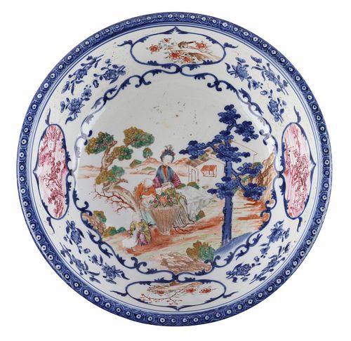 18TH C. CHINESE EXPORT FAMILLE