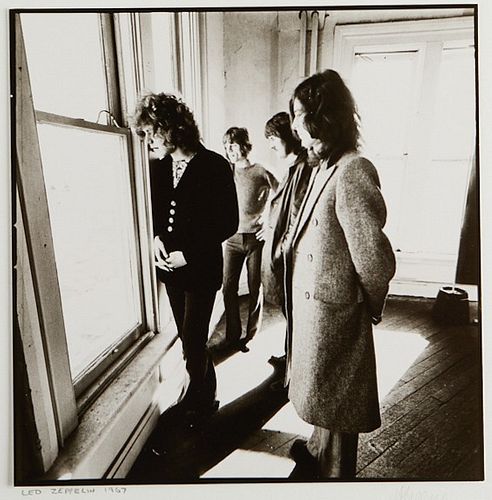 HERB GREENE LED ZEPPELIN PHOTO