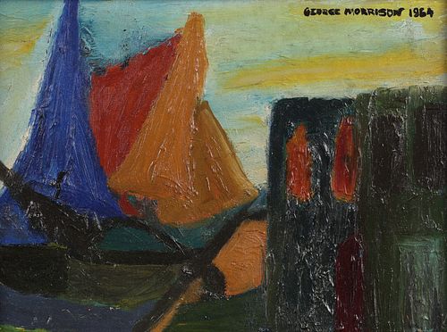 GEORGE MORRISON ABSTRACT PAINTING