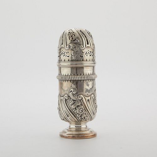 ENGLISH STERLING SILVER SUGAR CANISTER