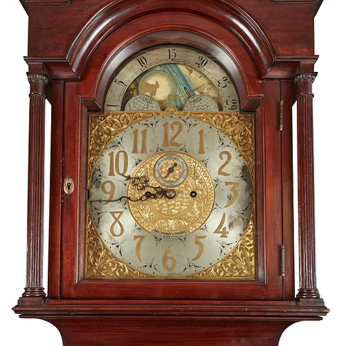 J.J. ELLIOTT TALL CASE CLOCKTall