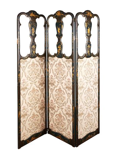 FRENCH EMBROIDERED SCREEN IN CHINESE