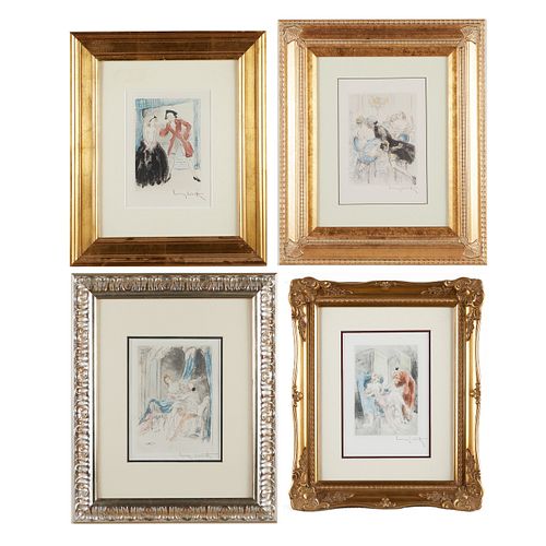 4 LOUIS ICART EROTICA PRINTS LA 37f2ea