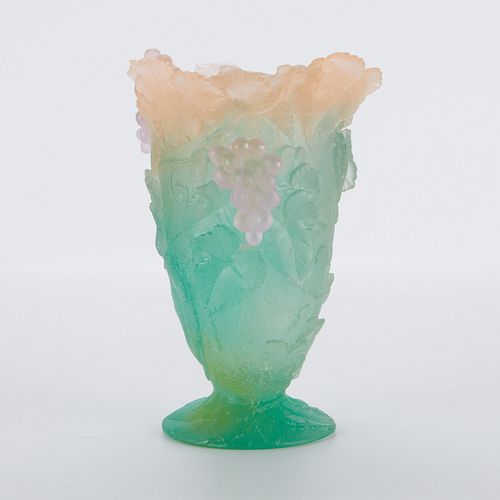 DAUM FRANCE PATE DE VERRE GRAPE 37f3eb