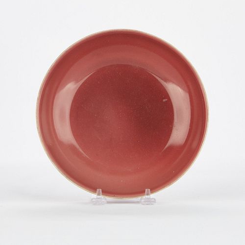 CHINESE OXBLOOD PORCELAIN BOWLChinese 37f413