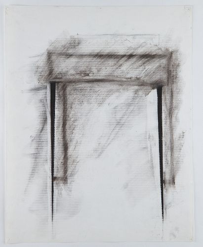 LEONARD TITZER CHARCOAL ON PAPERLeonard 37f48b