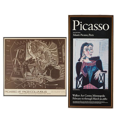 GRP: 2 PICASSO EXHIBITION POSTERSPair