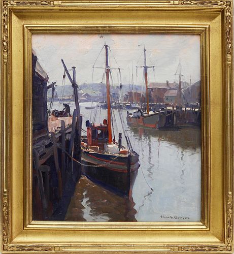 EMILE ALBERT GRUPPE OIL ON CANVAS 37f53a