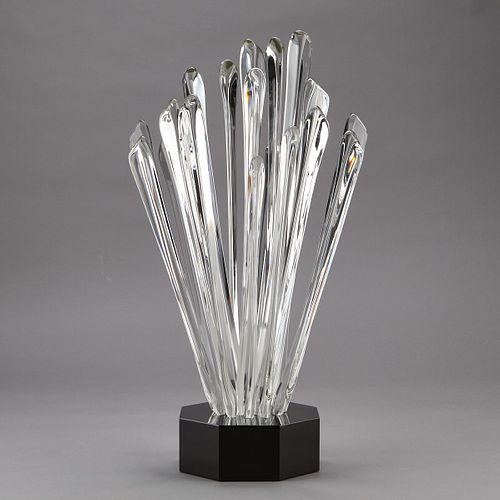 GUYOL "OUTBURST" GLASS SCULPTUREGuyol