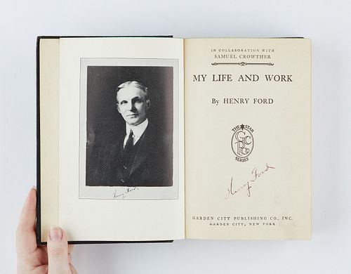 HENRY FORD S MY LIFE AND WORK  37f6e8