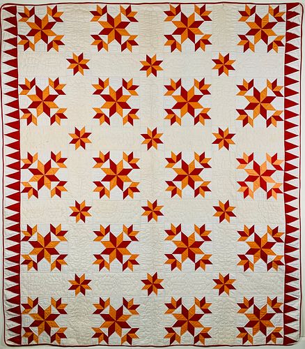 VINTAGE STAR PATTERN PATCHWORK