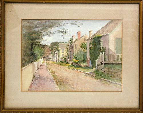 JANE BREWSTER REID WATERCOLOR VIEW 37f760