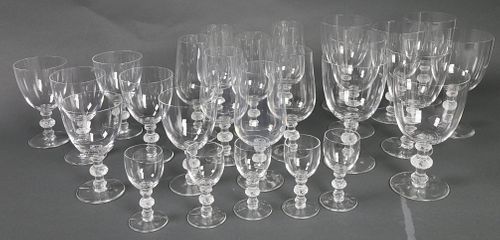 25 LALIQUE CRYSTAL STEMWARE IN 37f7de