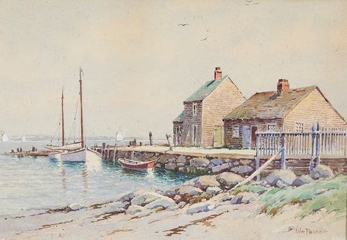 WILLIAM PASKELL WATERCOLOR ON PAPER 37f825
