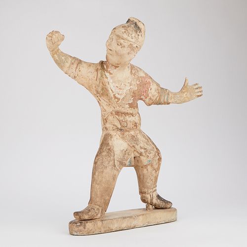 EARLY CHINESE TERRACOTTA WARRIOROne 37f8b0