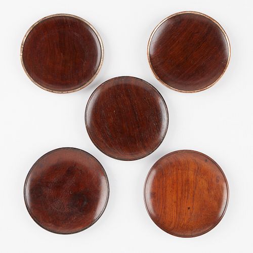 SET OF 5 CHINESE QING ROSEWOOD 37f930