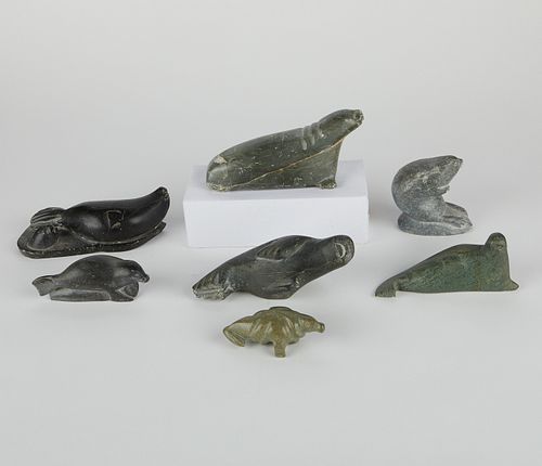 GRP: 7 SMALL STONE SEALSGroup of seven