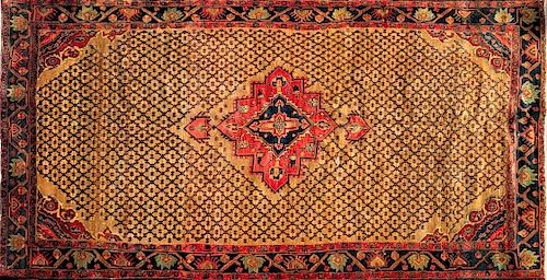 HAND KNOTTED PERSIAN MAHAL ORIENTAL 37f9af