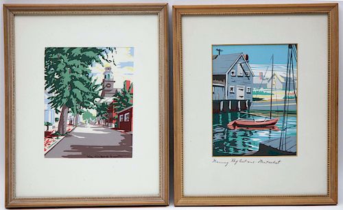 PAIR OF ROY CLIFFORD SMITH SERIGRAPHS