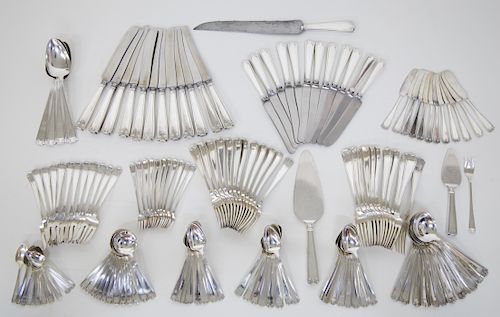 151 PIECE GORHAM STERLING SILVER 37facb