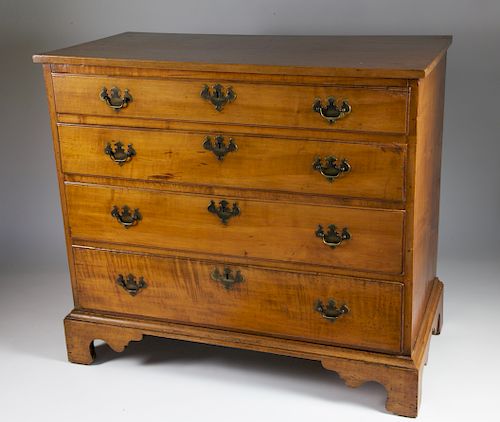 NEW ENGLAND CHIPPENDALE CHERRY 37fad6