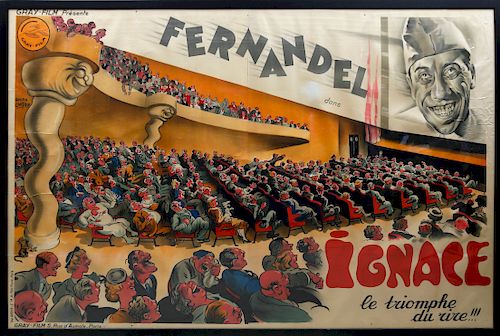 1937 FRENCH ADVERTISING BILLBOARD 37fcde