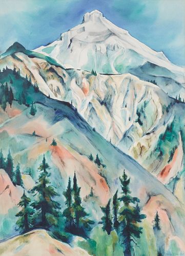 GENE KLOSS MOUNTAINOUS LANDSCAPE 37fdd0