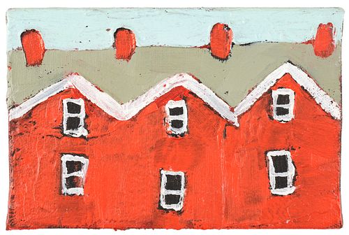 JENNIFER HARRISON "BRIGHT RED ROW