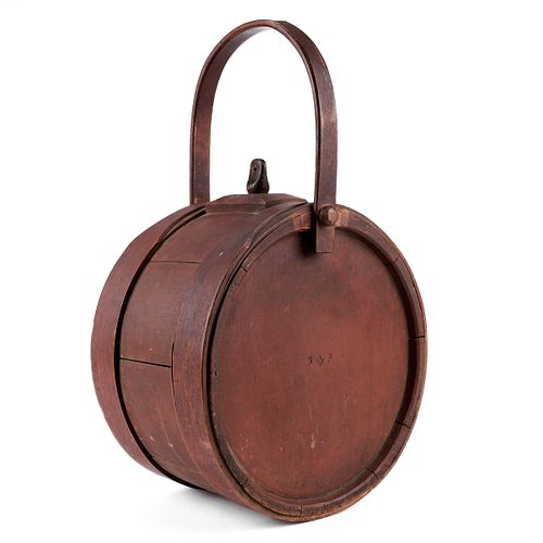 REVOLUTIONARY WAR ERA WOODEN CANTEEN